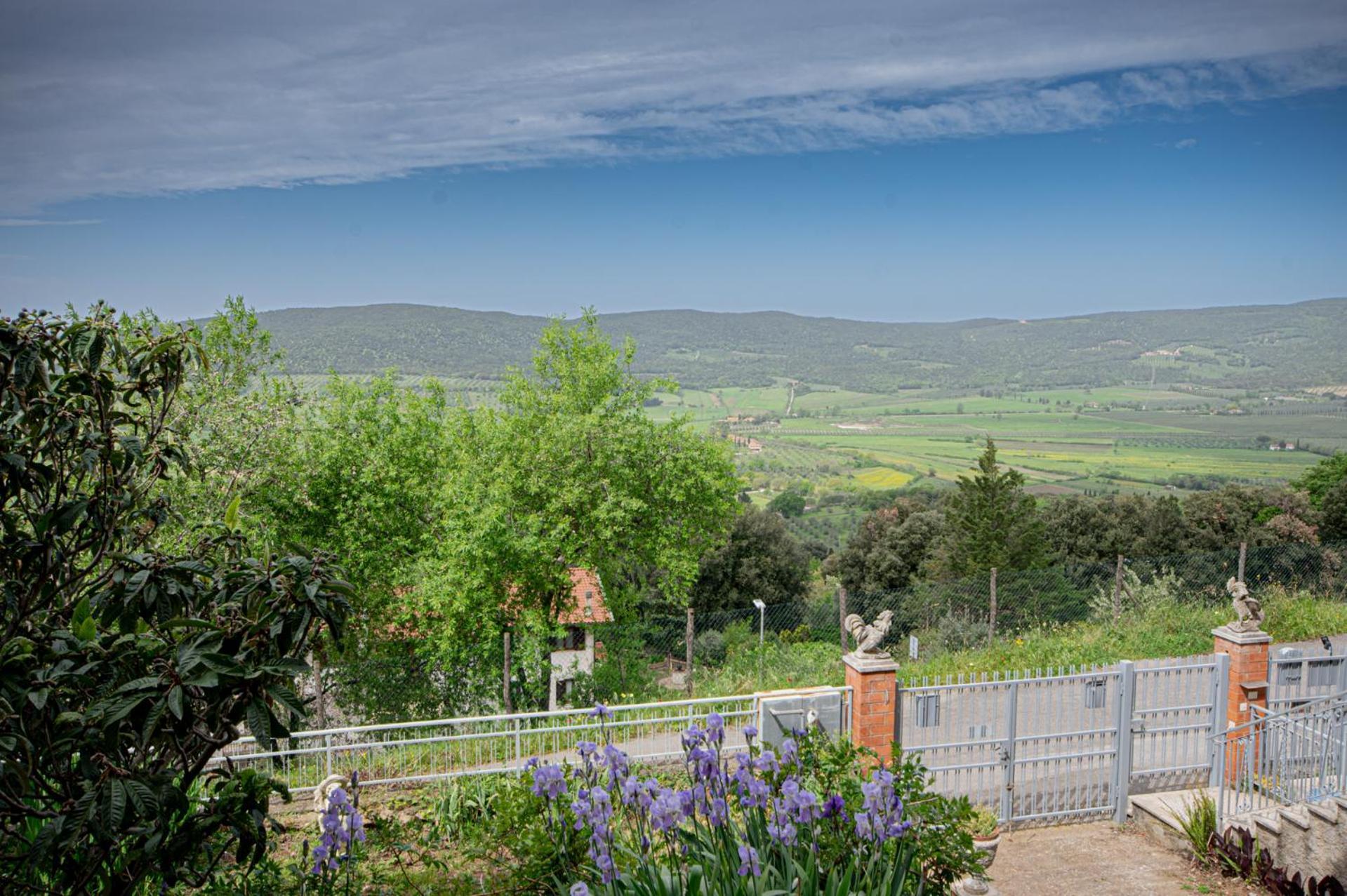 Villa Panoramica Garden Bike Massa Marittima Exterior foto